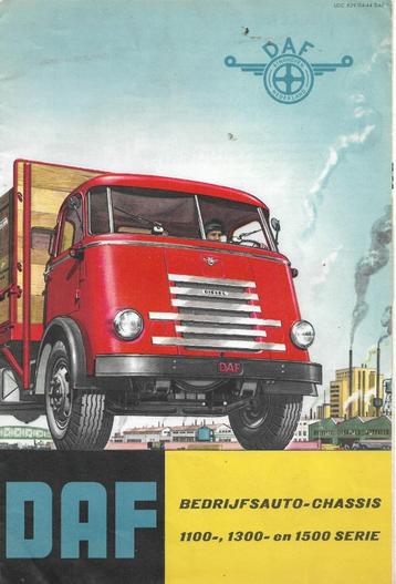 DAF Bedrijfsauto-chassis 1100- 1300- en 1500 serie, ca. 1960 beschikbaar voor biedingen