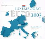 Luxemburg, officiële BU set 2003. Koopje!, Ophalen of Verzenden, Luxemburg, Overige waardes, Setje