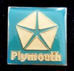 Plymouth pin- lichtblauw, Verzamelen, Speldjes, Pins en Buttons, Verzenden, Nieuw, Transport, Speldje of Pin