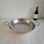 Eenhoorn wegro Dikwandige koperen pan ovenschaal braadslee, Ophalen of Verzenden, Gebruikt, Rvs, Koekenpan of Braadpan