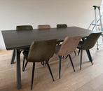 Eettafel verkocht, 6 stoelen resterend, Ophalen, 100 tot 150 cm, 200 cm of meer, Zo goed als nieuw