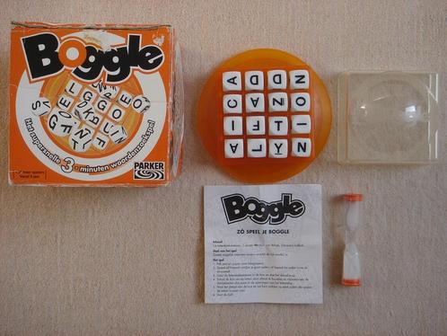 LEUK: Boggle - versie 2, Hobby en Vrije tijd, Gezelschapsspellen | Bordspellen, Gebruikt, Een of twee spelers, Drie of vier spelers
