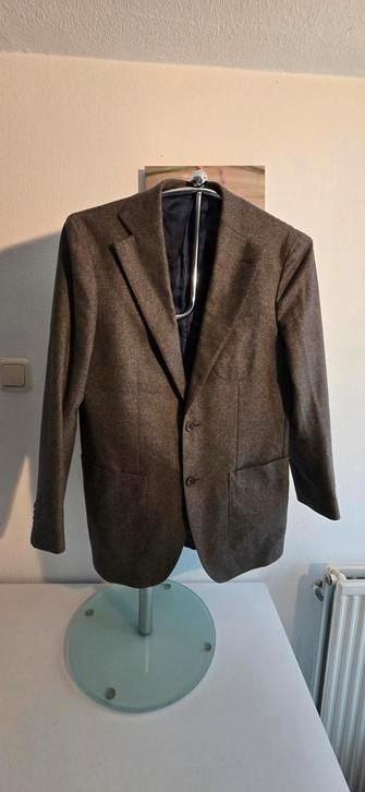 SuitSupply heren blazer 48, Kleding | Heren, Kostuums en Colberts, Zo goed als nieuw, Maat 48/50 (M), Grijs, Ophalen of Verzenden
