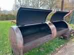 XXL Offset Smoker - Barbecue Smoker, Tuin en Terras, Houtskoolbarbecues, Ophalen, Gebruikt