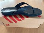 Leren Fitflop slippers maat 37, Slippers, Blauw, Ophalen of Verzenden, Zo goed als nieuw