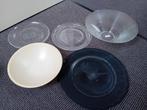Diverse schalen, Overige materialen, Gebruikt, Schaal, Rond