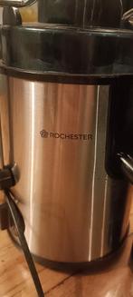 Rochester Sapcentrifuge/Slowjuicer - Zwart/RVS, Witgoed en Apparatuur, Juicers, Ophalen of Verzenden