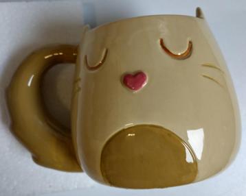 NIEUW Feline FINE geinige kattenbeker (H 8,5 cm / Ø 6,8 cm) beschikbaar voor biedingen