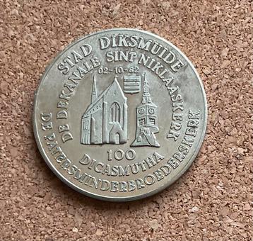 Steden penning België - Stad Diksmuide 100 Dicasmutha  1982 beschikbaar voor biedingen