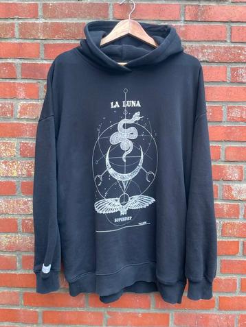 Zwarte Superdry Hoodie - La Luna Design beschikbaar voor biedingen