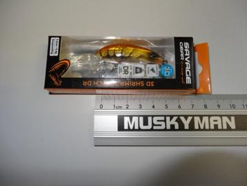 Kunstaas: Savage Gear 3D Shrimp Twitch Deeprunner pluggen beschikbaar voor biedingen
