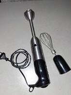 Staafmixer merk  blokker zwart/chroom incl garde, Huis en Inrichting, Keuken | Bestek, Ophalen, Zo goed als nieuw, Rvs of Chroom