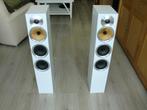 CM8 S1 Wit B&W nette staat en zijn te beluisteren CM 8 S 1., Front, Rear of Stereo speakers, Bowers & Wilkins (B&W), Zo goed als nieuw