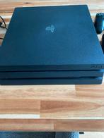 PlayStation 4 pro 1 TB met twee controllers, Spelcomputers en Games, Ophalen, Gebruikt, Met 2 controllers, Pro
