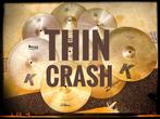Zildjian THIN Cymbals vintage/pre-owned 13"-22", Gebruikt, Verzenden, USA, Drums of Percussie