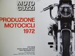 Folder MOTO GUZZI Produzione Motocicli 1972, Motoren, Ophalen of Verzenden, Moto Guzzi