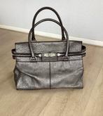 Max Mara XL Margaux Handtas -gratis zending, Handtas, Grijs, Gebruikt, Ophalen of Verzenden