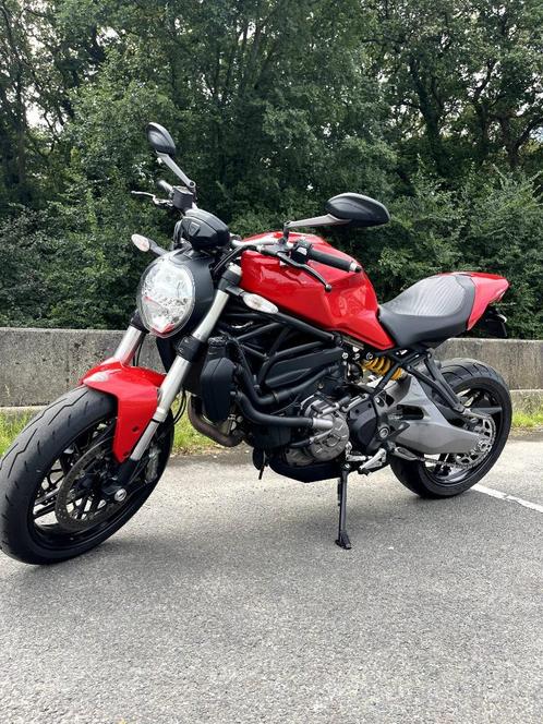 Ducati Monster 821 rood (2018) - Termignoni Quickshifter, Motoren, Motoren | Ducati, Particulier, Naked bike, meer dan 35 kW, 2 cilinders