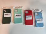 IPhone 13 hoesjes, donkergroen, l. groen, l. blauw, rood, Nieuw, IPhone 13, Ophalen of Verzenden