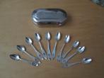 10 zilveren theelepeltjes Schoonhoven 1930, Ophalen of Verzenden, Zilver