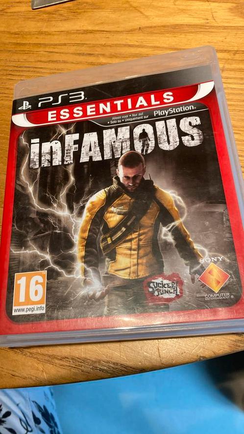 Infamous Essentials, PS3, Spelcomputers en Games, Games | Sony PlayStation 3, Zo goed als nieuw, Overige genres, 1 speler, Vanaf 12 jaar