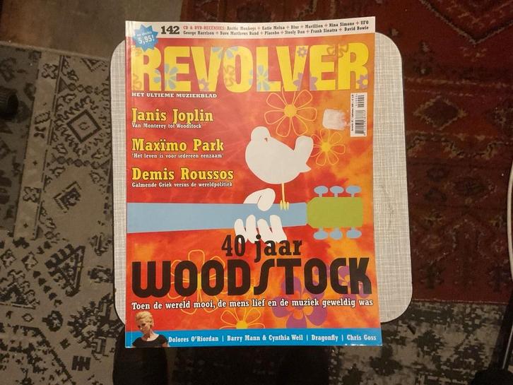 Woodstock lp's 3 stuks inclusief Revolver 40 jaar Woodstock, Cd's en Dvd's, Vinyl | Rock, Zo goed als nieuw, Poprock, Overige formaten