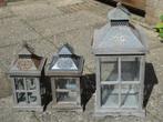 Drie houten lantaarns, Ophalen, Gebruikt