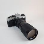 Olympus OM10 Analoge Camera + 100-200mm lens || nu €59.99, Gebruikt, Spiegelreflex, Ophalen of Verzenden, Olympus