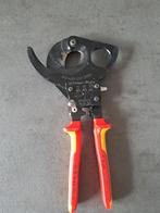 Zgan knipex ratel kabelschaar, Doe-het-zelf en Verbouw, Gereedschap | Handgereedschap, Ophalen of Verzenden, Zo goed als nieuw