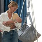 Moonboon Babyhangmat + Motor, Standaard - HUREN OOK MOGELIJK, Ophalen of Verzenden, Zo goed als nieuw, Wieg