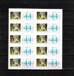 Nieuwegein  10x persoonlijke zegel 44 met tab /ap75, Verzenden, Na 1940, Postfris