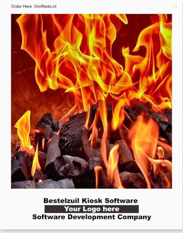 Bestelzuil Zelf Self Service Kiosk Order Software Horeca POS beschikbaar voor biedingen