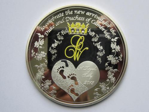 Ghana 1 cedi 2013 koninklijke baby verzilverd 118 gram ongec, Postzegels en Munten, Munten | Afrika, Losse munt, Overige landen