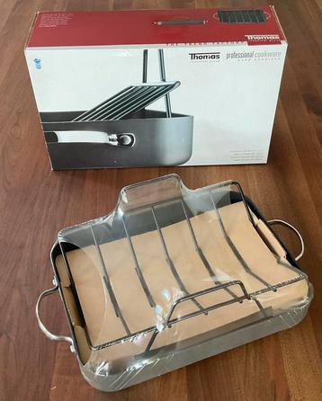 Thomas by Rosenthal Hard Anodised braadslede met rek beschikbaar voor biedingen