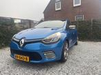 Renault Clio GT 2015 (120pk) automaat, Stof, Zwart, 580 kg, Blauw