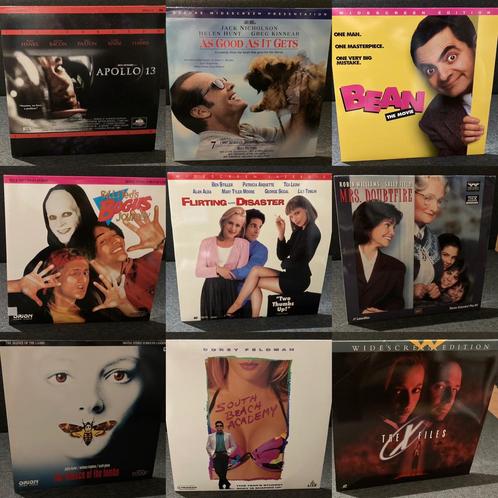 9x Laserdisc NTSC: Bill & Ted’s, X-files, Bean, etc., Verzamelen, Film en Tv, Gebruikt, Film, Gebruiksvoorwerp, Ophalen of Verzenden