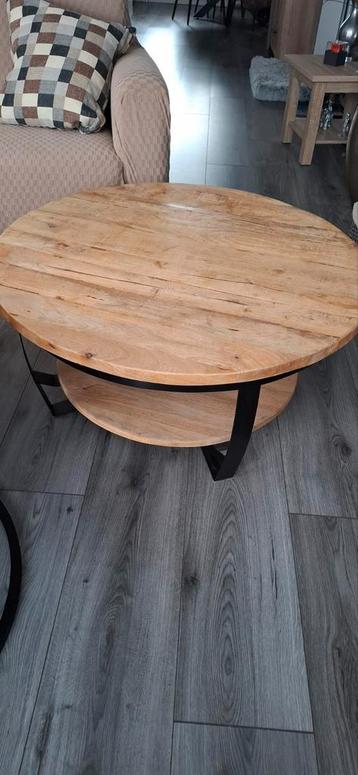 Ronde salontafel 90 cm