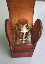 Antieke kristallen parfumverstuiver Steps, Ophalen of Verzenden, Zo goed als nieuw, Parfumfles