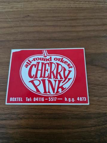 1320 Cherry Pink Orkest Sticker  beschikbaar voor biedingen