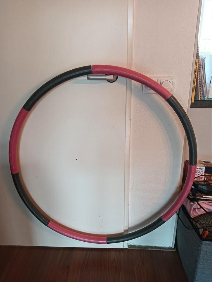 Fitness hoelahoep  2X, Sport en Fitness, Hoelahoeps, Zo goed als nieuw, Ophalen