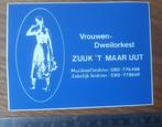 Vrouwen dweilorkest Zuuk 't maar uut - Nijmegen, Verzenden, Zo goed als nieuw, Bedrijf of Vereniging