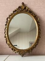 Spiegel barok goud, Ophalen of Verzenden, Rond, Minder dan 50 cm, Minder dan 100 cm