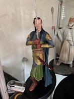 Sideshow Weta Elrond statue Lord of the Rings, Ophalen of Verzenden, Gebruikt, Beeldje of Buste