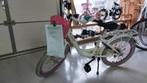 Leuke kinderfiets wit met rose mandje, merk Lieff, Fietsen en Brommers, Fietsen | Kinderfietsjes, Ophalen, Gebruikt, 16 tot 20 inch