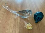 3 vintage Scandinavische glazen dieren, Ophalen
