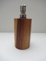 Fair Trade FSC acaciahouten Kinta grote zeepdispenser, Verzenden, Nieuw