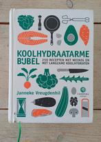 Janneke Vreugdenhil - Koolhydraatarme bijbel (Hardcover), Ophalen of Verzenden, Zo goed als nieuw, Janneke Vreugdenhil