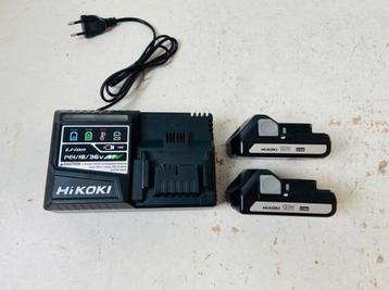 Hikoki Hitachi 18V startset boosterpack lader en accu’s beschikbaar voor biedingen