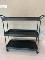 Trolley Woood, Huis en Inrichting, Ophalen, 50 tot 100 cm, Rond, Zo goed als nieuw