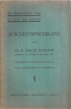 Elskamp, Ds. H. van de - Prediking van Leven en dood. Afsche, Ophalen of Verzenden, Gelezen, Christendom | Protestants